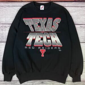 Vintage 1990s Texas Tech Red Raiders College Crewneck